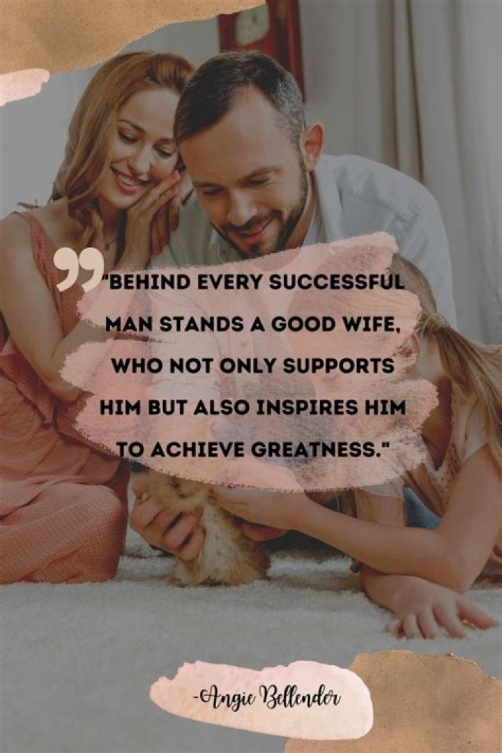 The Power Of A Supportive Wife